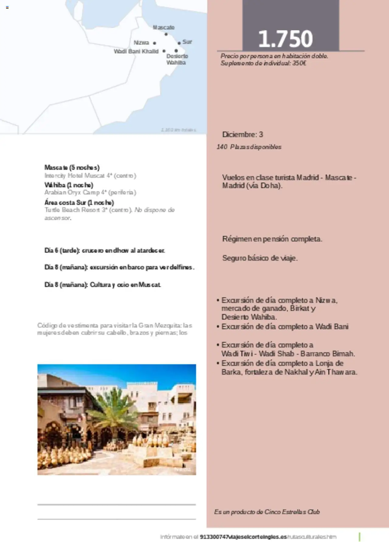 Viajes El Corte Inglés Rutas Culturales de la Comunidad de Madrid │ válido desde el 01.04.2025 | Página: 243