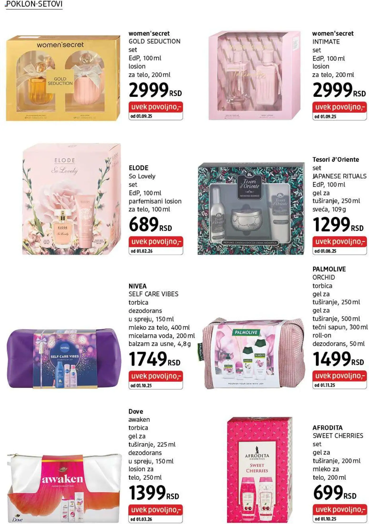 DM Drogerie katalog - važi od 01.03.2026 | Strana: 6 | Proizvode: Cien, Nivea, Mleko, Dove