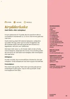 Forhåndsvisning av Joker Inspirerende bakehefte gyldig fra 16.09.2025 | Side: 13