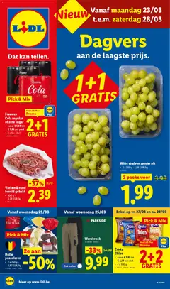 Lidl Folder week 13 - Voorbeeld van een folder van Lidl, geldig van 23.03.2026