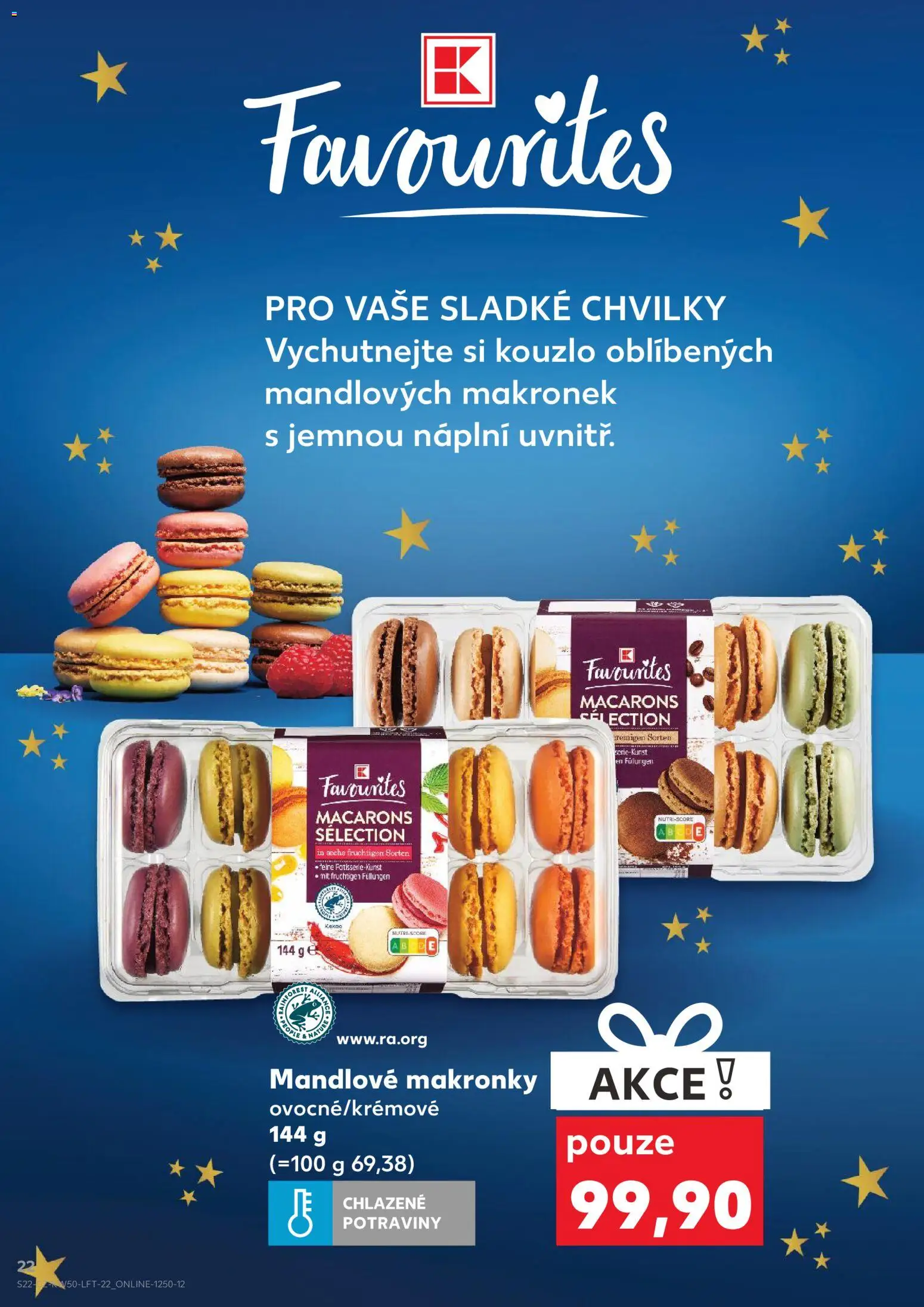 Kaufland leták - Chomutov od 10.12.2025 | Strana: 22 | Produkty: Makronky, Potraviny, Kakao