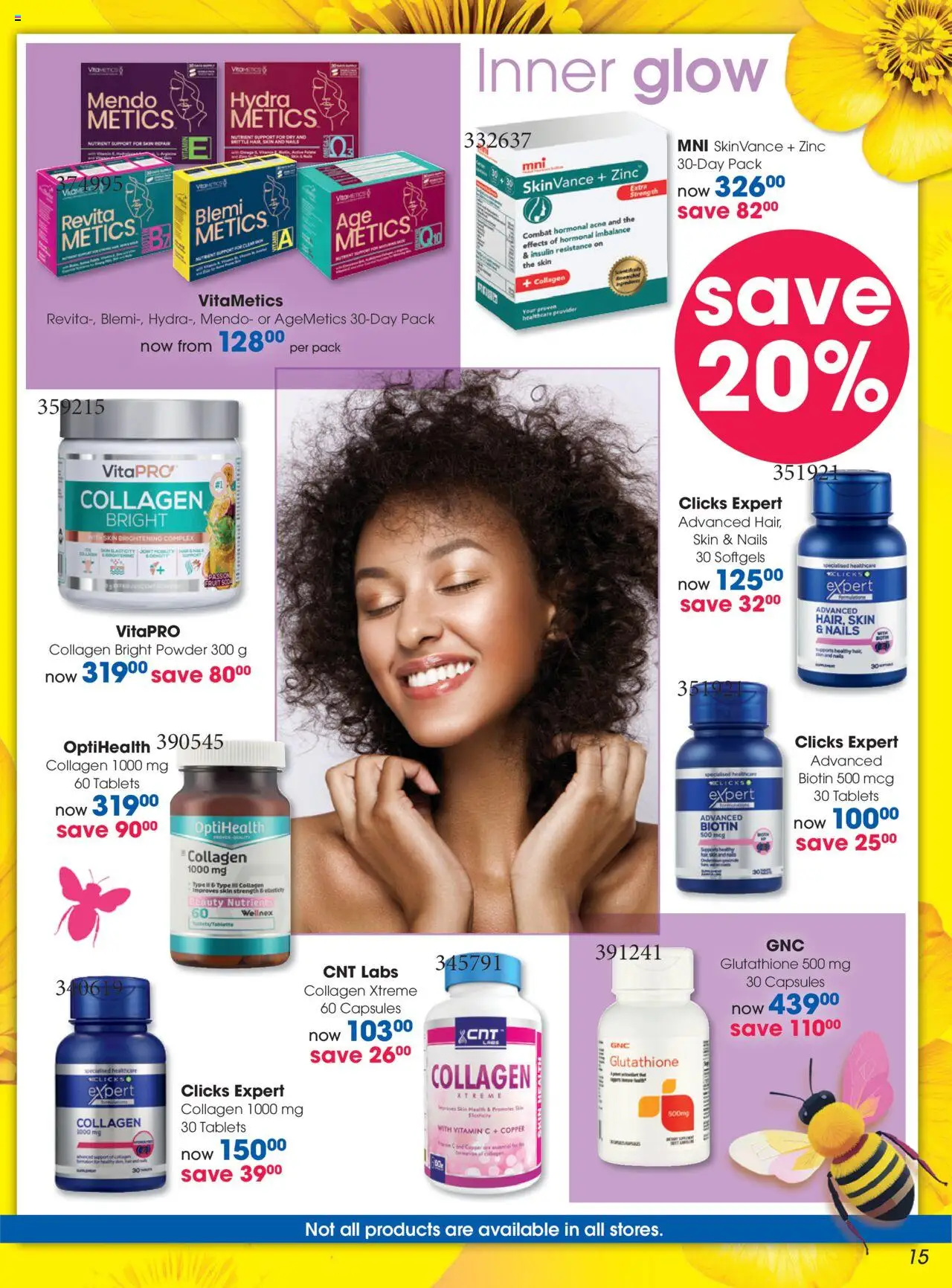 New Clicks catalogue – valid from 23.09.2025 | Page: 15 | Products: Powder