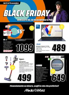 Anteprima del volantino Media World - Black Friday valido a partire dal 12.11.2025