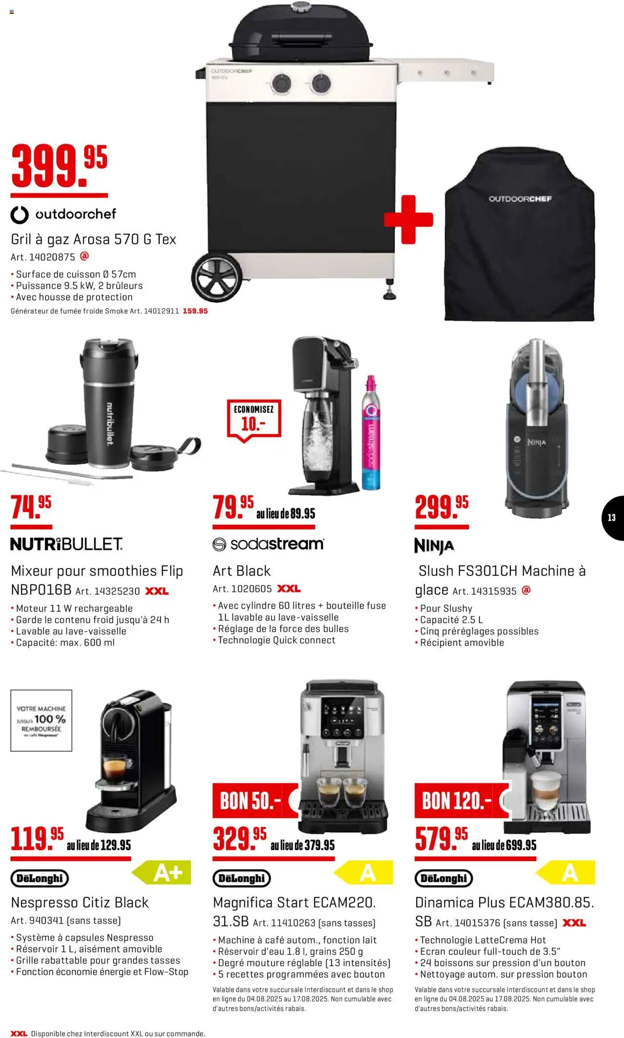 Interdiscount Aktionen FR ab 04.08.2025 | Seite: 13 | Produkte: Glace