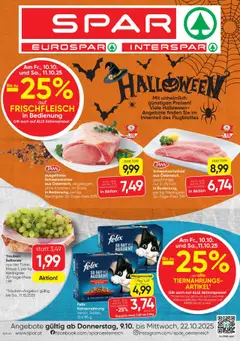 Spar Flugblatt ab 09.10.2025 gültig