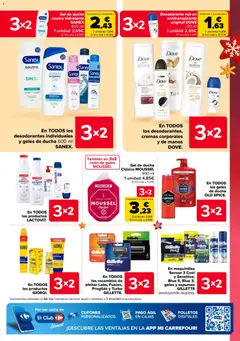 Vista previa Carrefour folleto válido desde el 29.12.2025 | Página: 55 | Productos: Gel de ducha, Desodorante, Antitranspirante, Ducha
