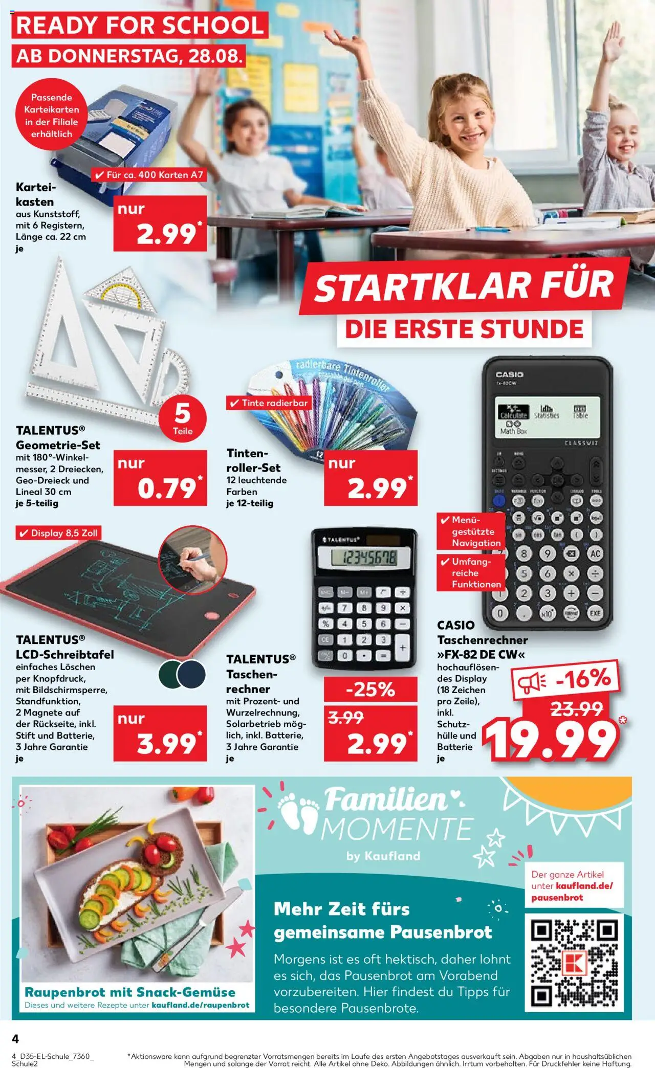 Kaufland - Broschüre - gültig ab dem 28.08.2025 | Seite: 4 | Produkte: Hülle, Navigation, Box, Batterie