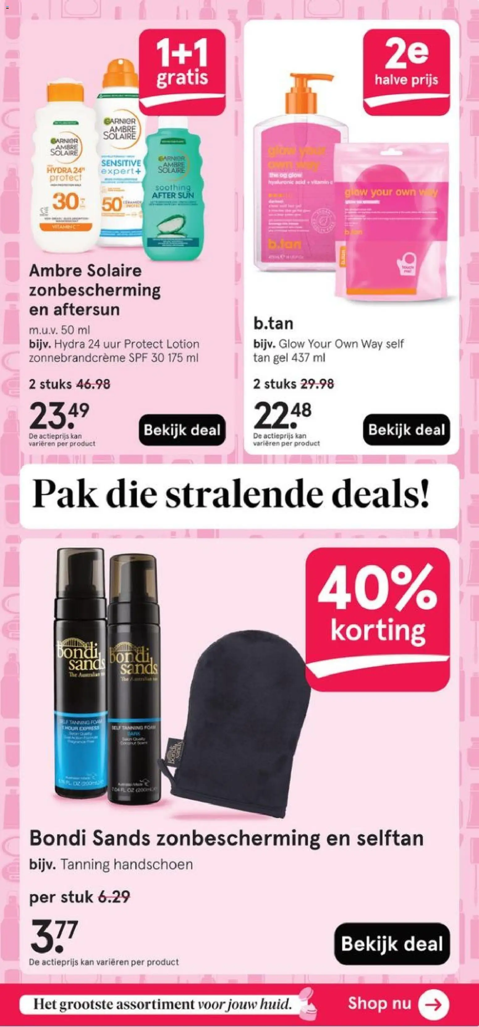 {H1} | Pagina: 5 | Producten: Kan, Gel, Zonnebrandcrème