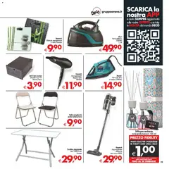 Anteprima del volantino Decò Maxistore, Supermercati - Lipari catalogo valido a partire dal 23.01.2026 | Pagina: 19 | Prodotti: Scarpe, Ferro da stiro, Asciugacapelli, Sedia