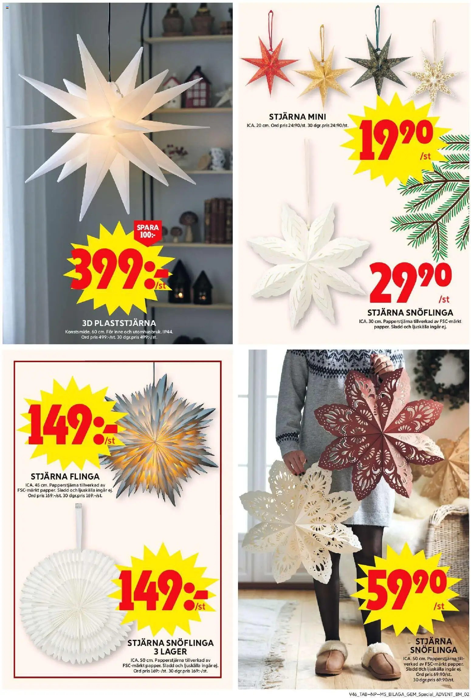 ICA Maxi reklamblad aktuell från 10.11.2025 | Sida: 14 | Produkter: Sladd, Ljuskälla