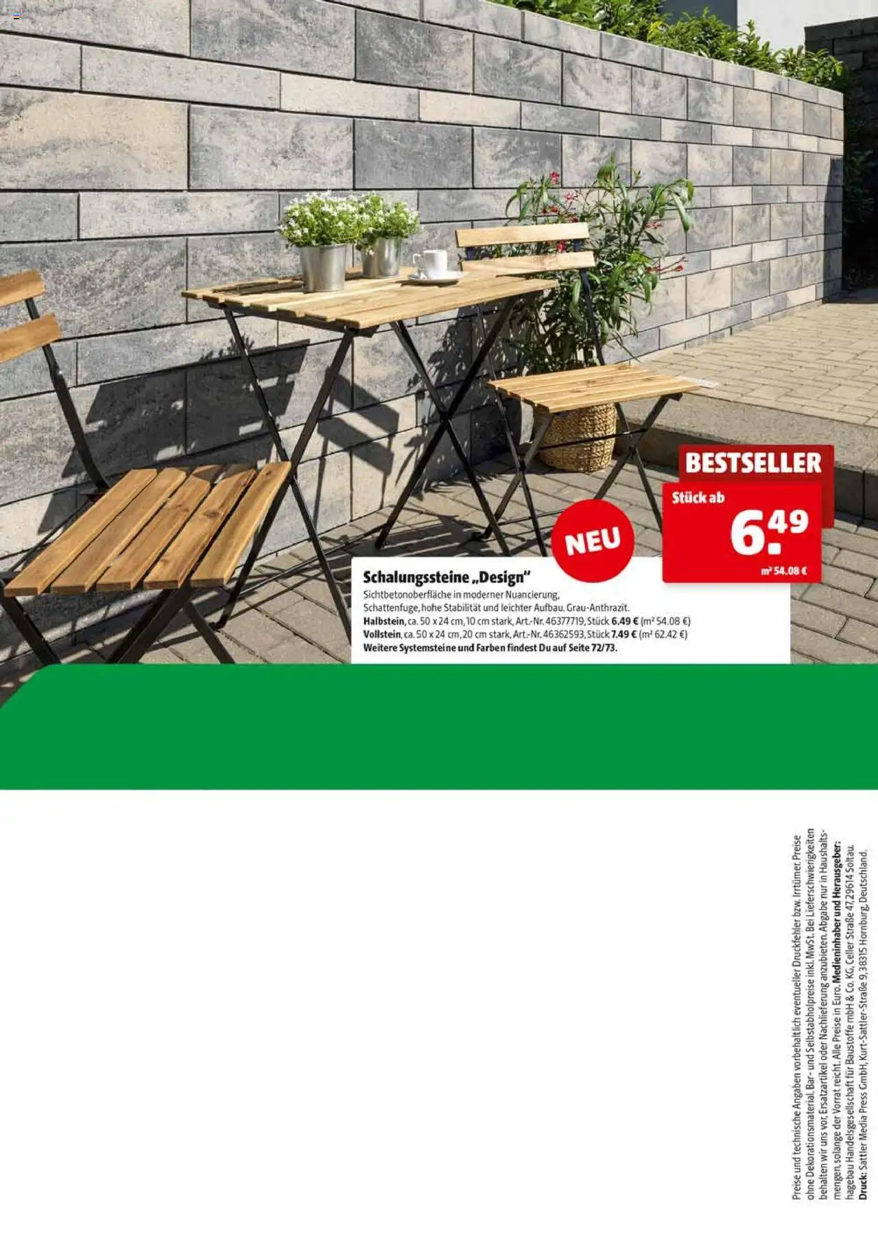 HERKULES Gartenbaustoffe - gültig ab dem 28.07.2025 | Seite: 48