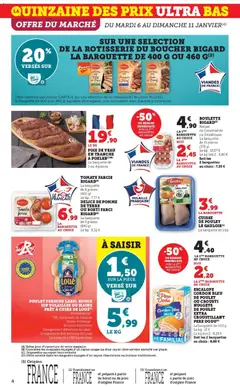U Express - Prévisualisation de U Express catalogue valide à partir de 06.01.2026 | Page: 4 | Produits: Volaille, Porc, Tomates, Céréales