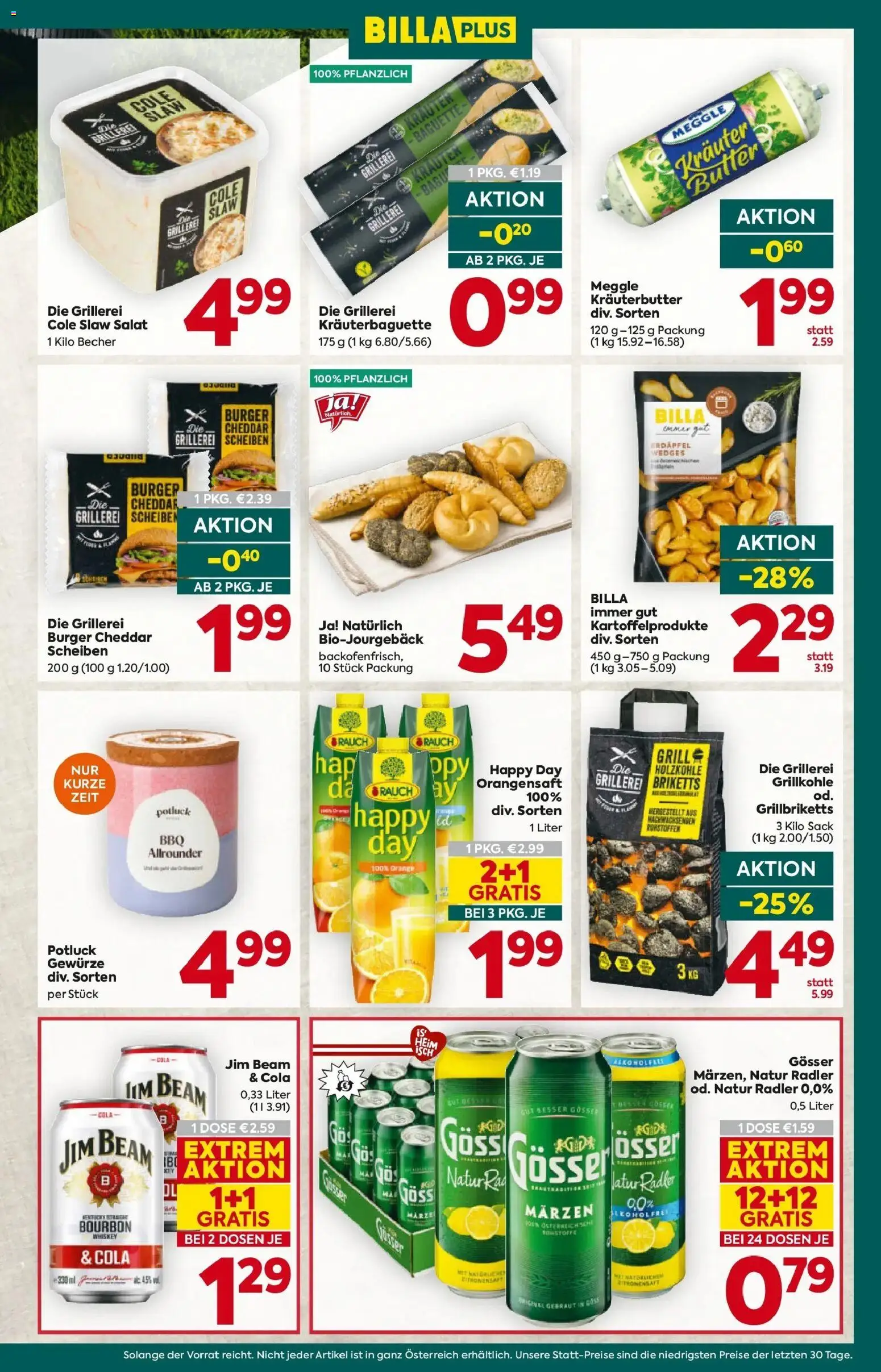 Billa Plus - BILLA PLUS: Flugblatt Oberösterreich gültig ab 22.04.2026 | Seite: 7 | Produkte: Whiskey, Gewürze, Jääkaappipakastin, Butter