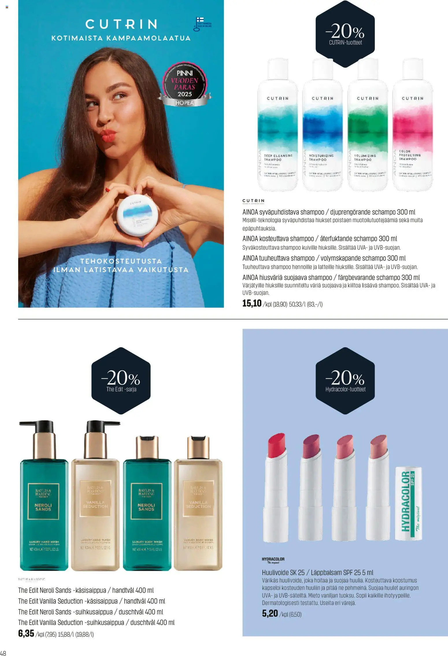 Sokos tarjoukset – voimassa 02.03.2026 alkaen | Sivu: 48 | Tuotteet: Shampoo, Käsisaippua