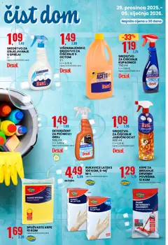 Katalog Eurospin - Pregled kataloga iz trgovine Eurospin, vrijedi od 29.12.2025 | Stranica: 19 | Proizvodi: Jabučni ocat, Deterdžent, Ocat, Rukavice