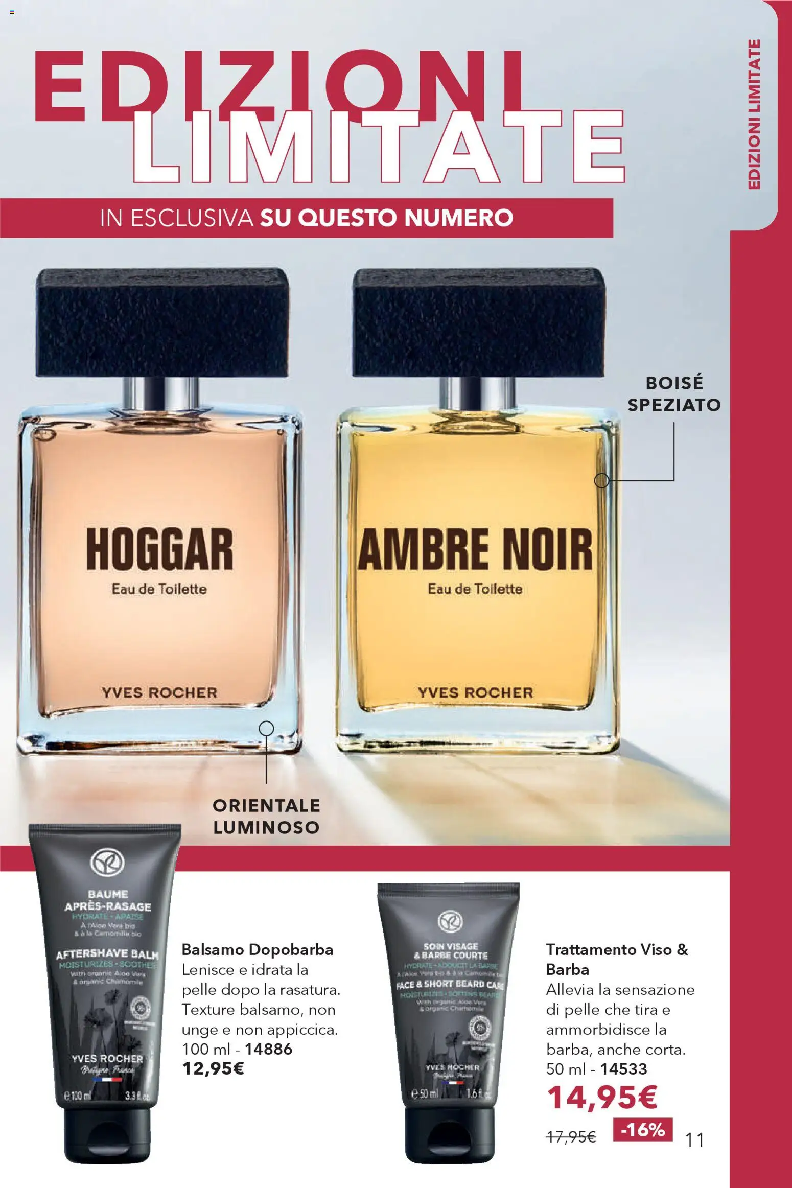 Volantino Yves Rocher del 16.12.2025 | Pagina: 11 | Prodotti: Balsamo, Dopobarba, Aloe vera