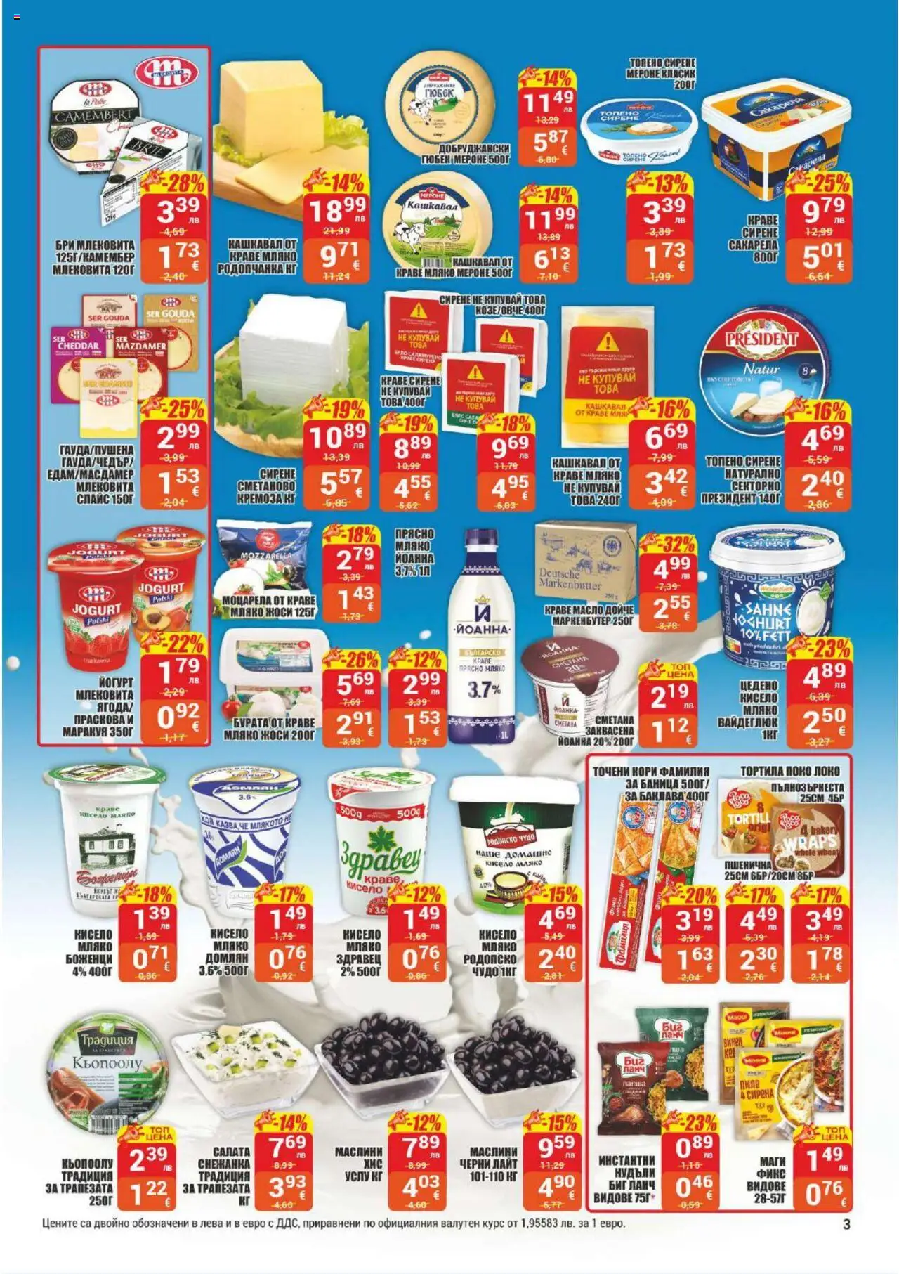  | Страница: 3 | Продукти: Пиле, Сирене, Бри, Моцарела