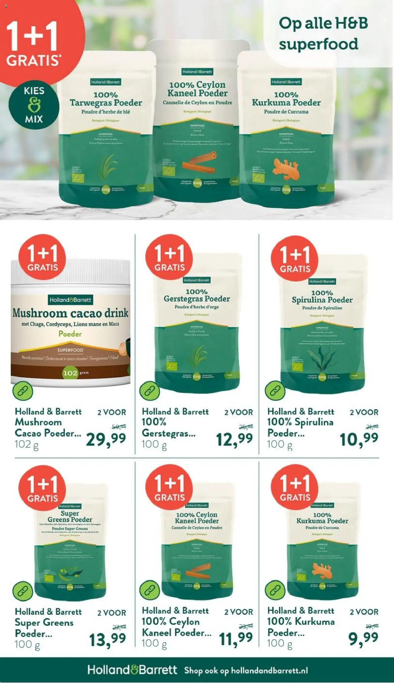 {H1} | Pagina: 14 | Producten: Fagyasztott gyümölcs, Poeder, Kaneel