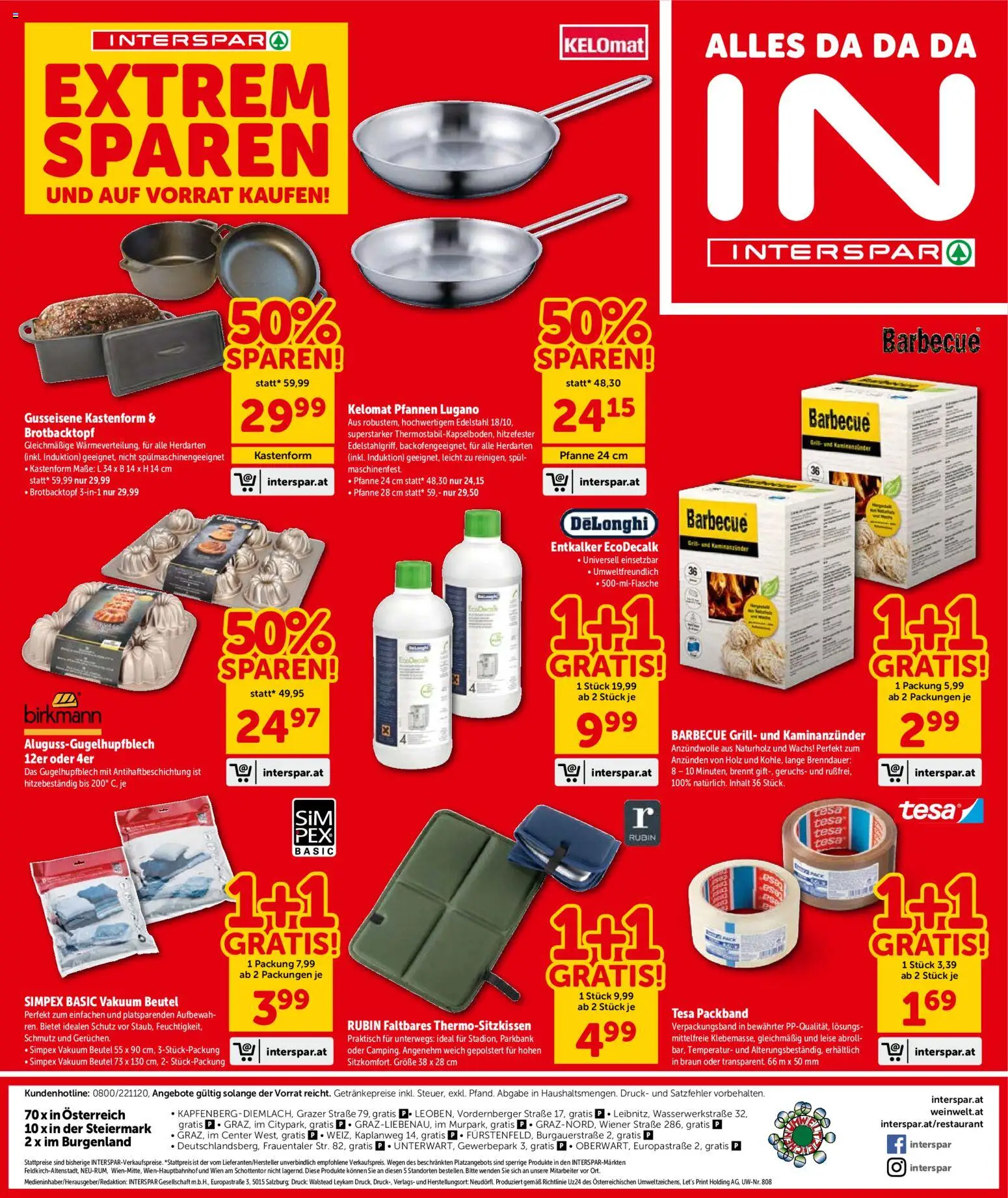 Interspar Flugblatt - Steiermark gültig ab 12.03.2026 | Seite: 20 | Produkte: Grill