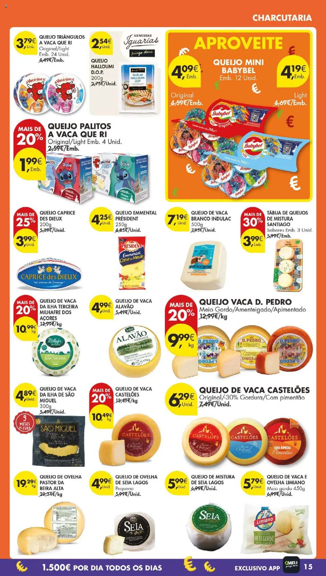Pingo Doce folheto │ válido de 14.10.2025 | Página: 17 | Produtos: Tábua, Pimentão, Queijo
