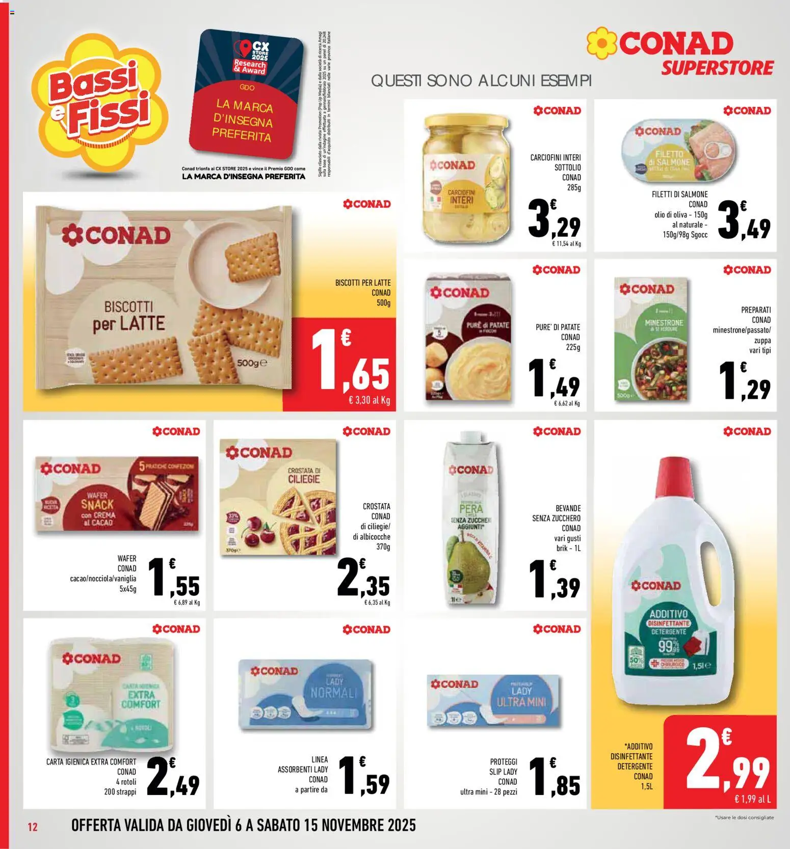 Volantino Conad del 06.11.2025 | Pagina: 12