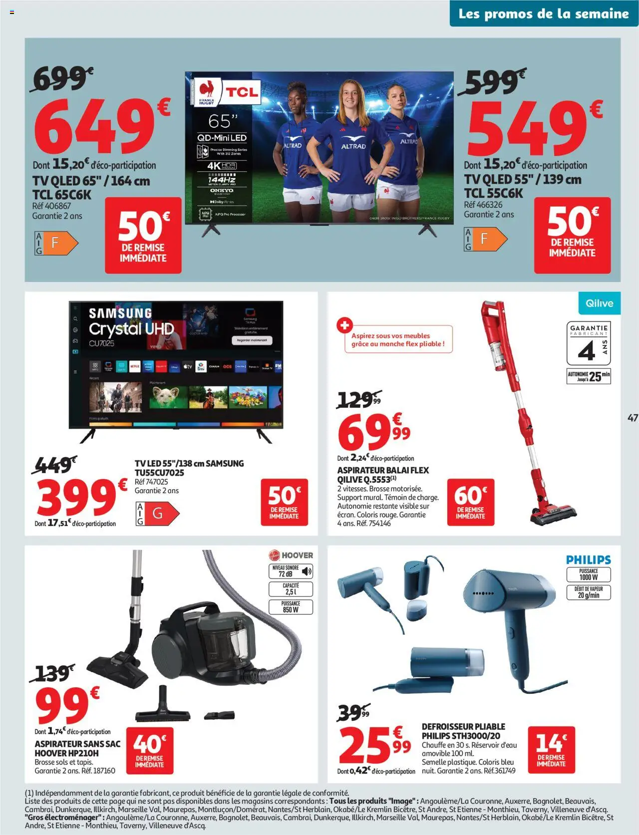  | Pagina: 47 | Producten: Tv, La
