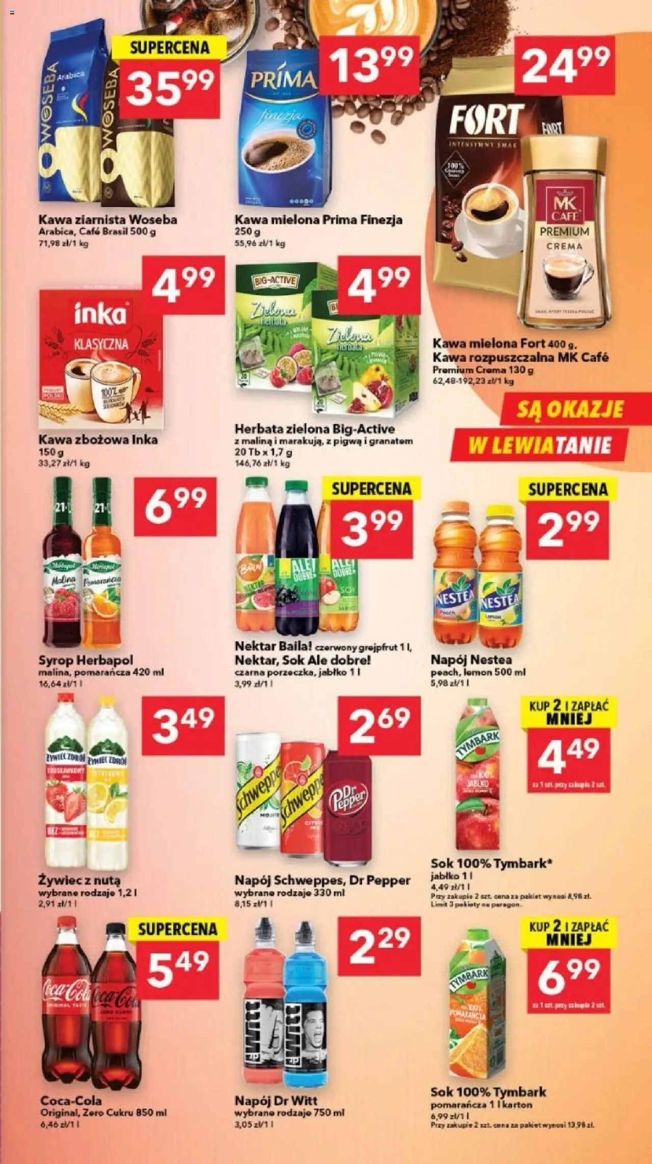 Lewiatan gazetka - Gdańsk od 28.08.2025 | Strona: 5 | Produkty: Kawa ziarnista, Kawa rozpuszczalna, Kawa, Grejpfrut