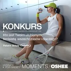 Pogląd oferty "Arhelan Konkurs - Wygraj piłkę z autografem Igi Świątek" - ważna od 24.10.2025