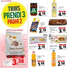 Volantino Todis del 04.09.2025 | Pagina: 4 | Prodotti: Panna, Biscotti, Pomodori, Frollini
