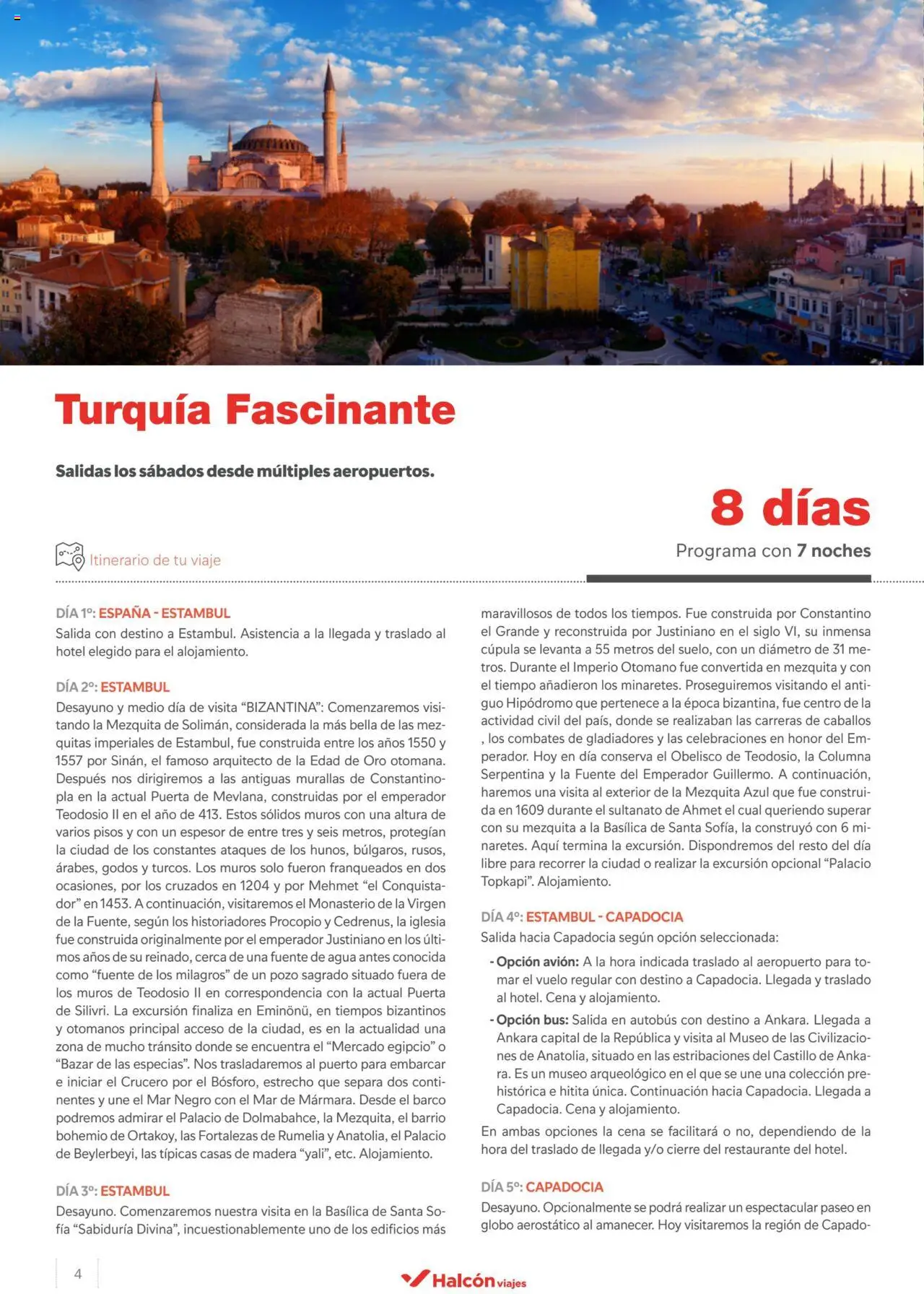 Halcón Viajes Turquía 2024 │ válido desde el 09.05.2024 | Página: 4