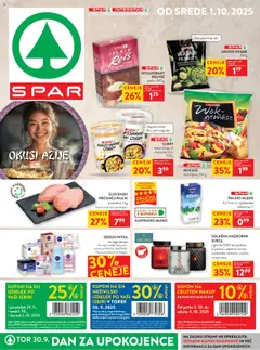 Spar katalog akcije – veljaven od 01.10.2025