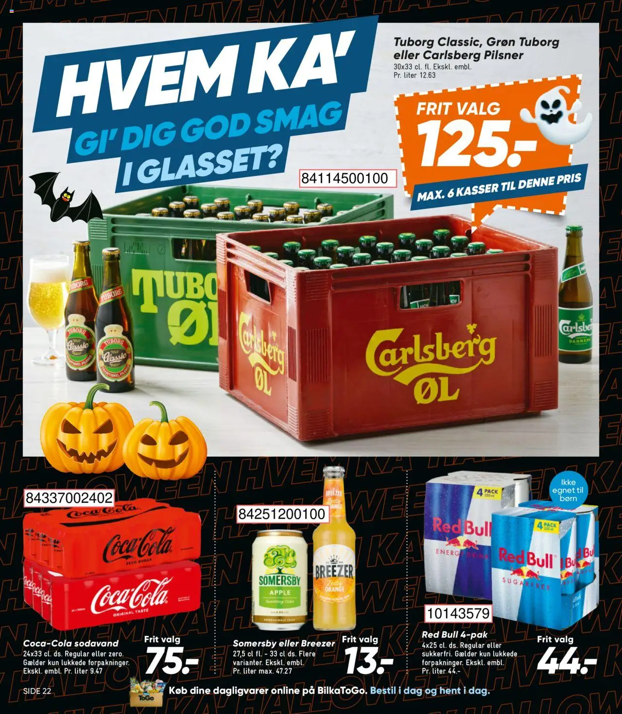 Bilka tilbudsavis – gyldig fra 10.10.2025 | Side: 32 | Produkter: Coca Cola, Sodavand, Cola