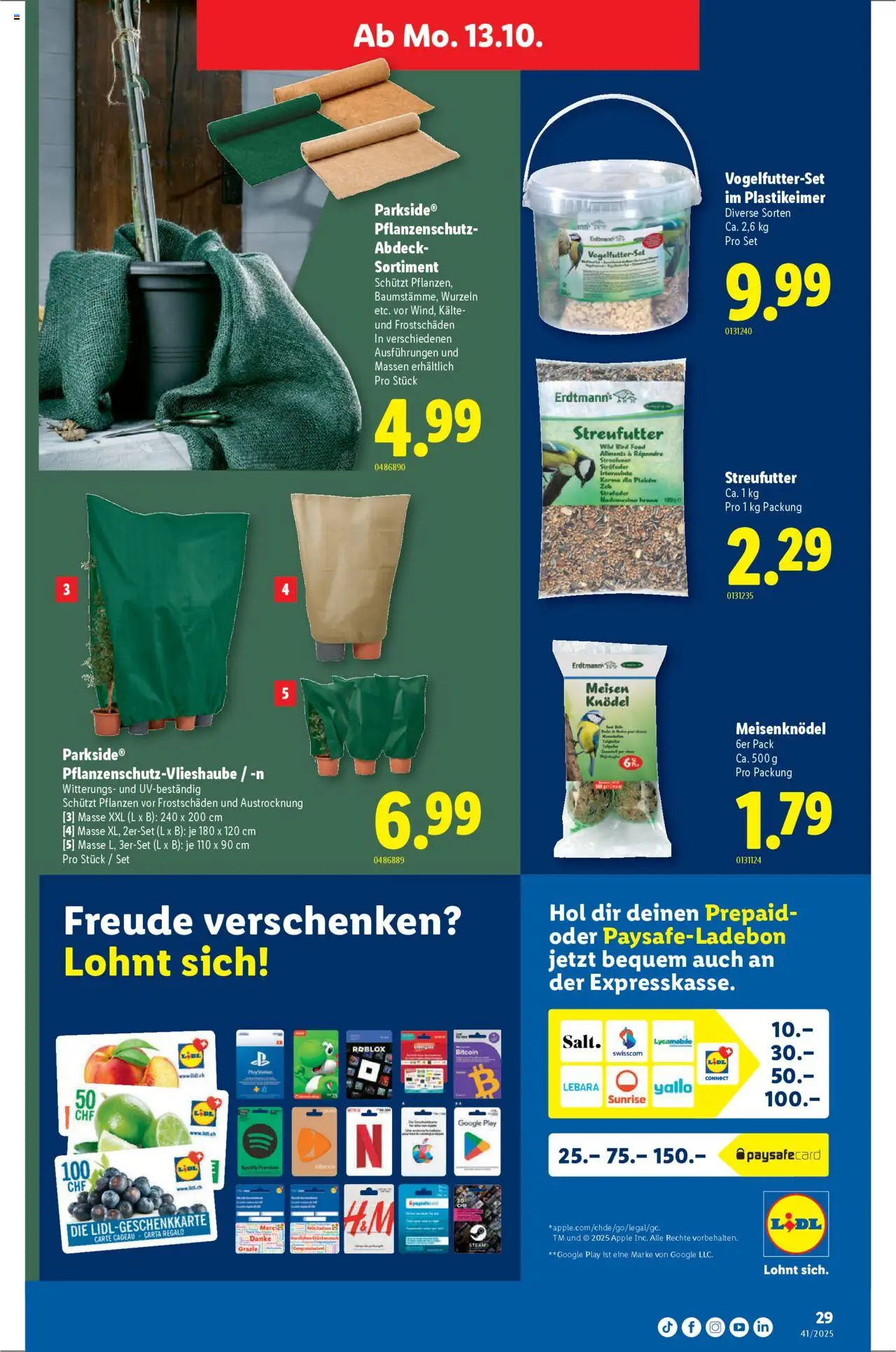 Lidl Aktionen – gültig ab 09.10.2025 | Seite: 29 | Produkte: Apple