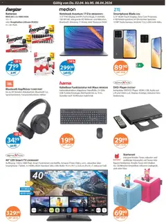V-Markt Angebote ab 02.04.2026 gültig | Seite: 23 | Produkte: Batterien, Notebook, Smartphone, Video