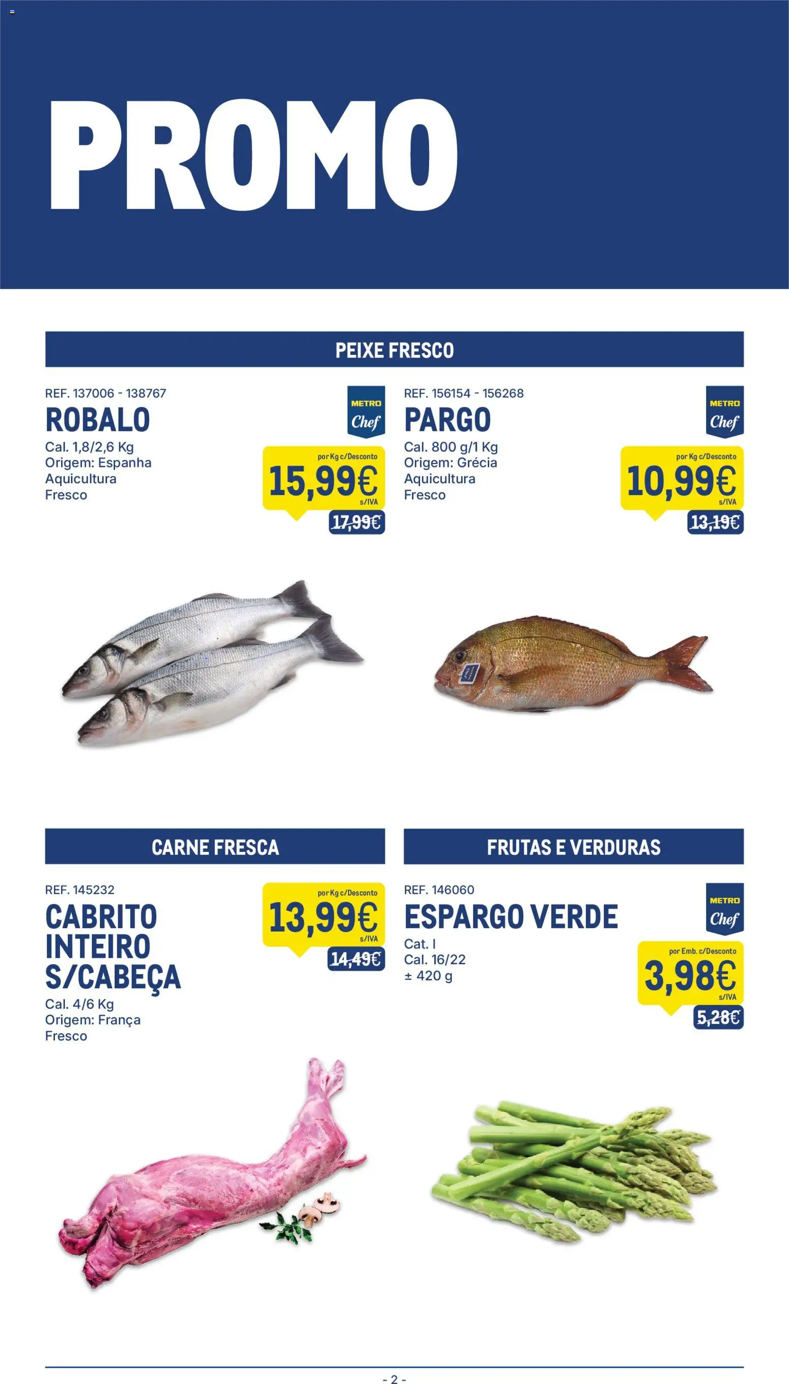 Makro folheto │ válido de 24.03.2026 | Página: 2 | Produtos: Cabrito, Peixe, Carne