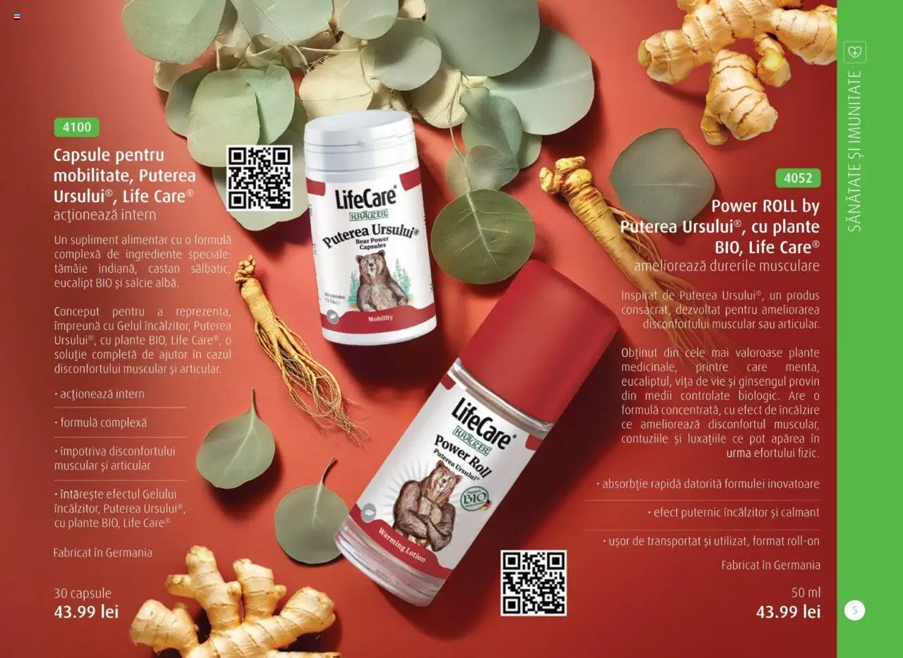 Life Care catalog - Aprilie/Octombrie – valabil de la 01.04.2025 | Pagină: 7 | Produse: Şerit ödül