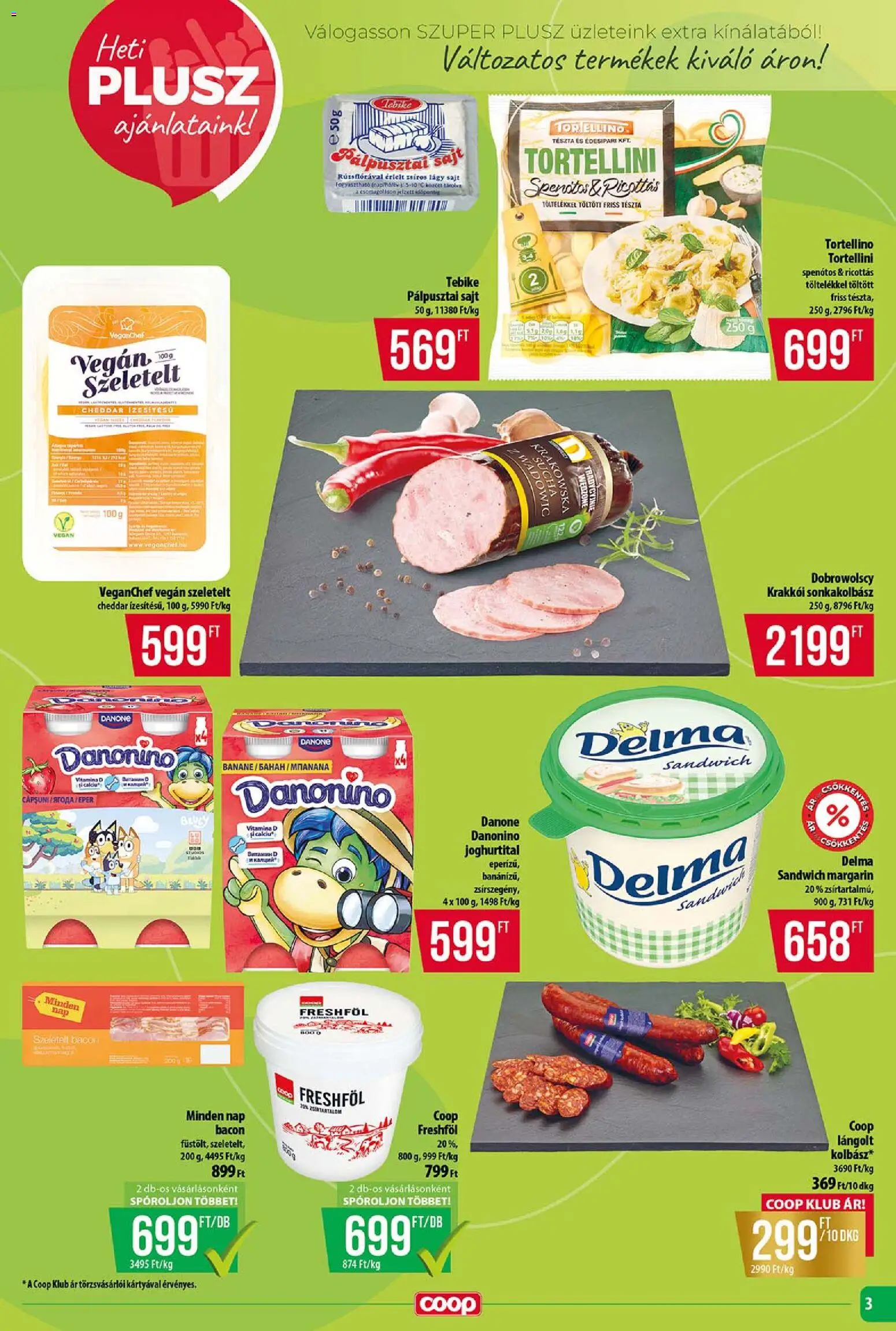 COOP akciós ujság - amely érvényes a következő dátumtól: 12.02.2026 | Oldal: 3