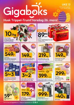 Forhåndsvisning av Gigaboks kundeavis gyldig fra 23.03.2026