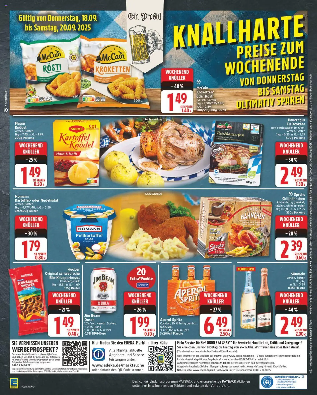 Edeka Prospekt 	 – gültig ab 15.09.2025 | Seite: 16