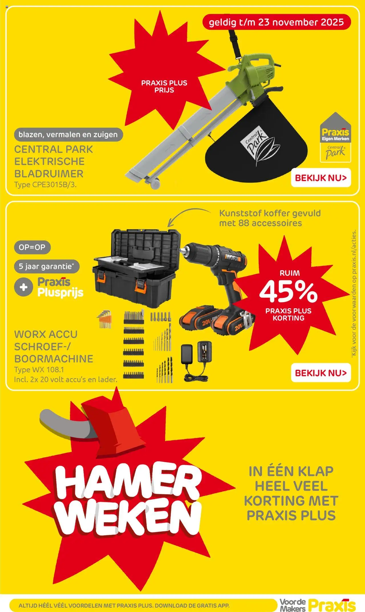 {H1} | Pagina: 15 | Producten: Hamer, Koffer