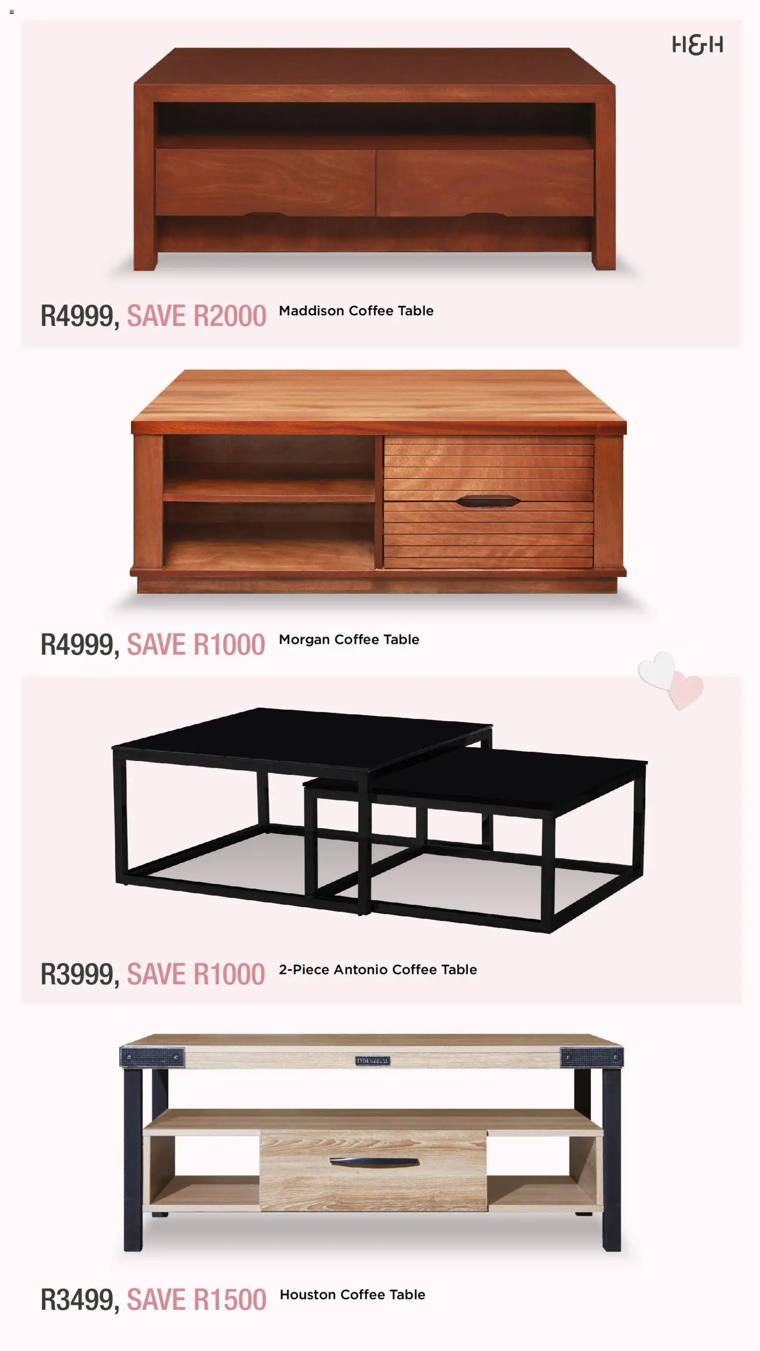 New House and Home catalogue – valid from 09.02.2026 | Page: 20 | Products: Coffee table, Table, Coffee