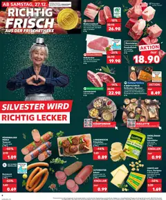 Kaufland DE - DE Folder Köln - Voorbeeld van een folder van Kaufland DE, geldig van 27.12.2025 | Pagina: 8 | Producten: Salami, Bord