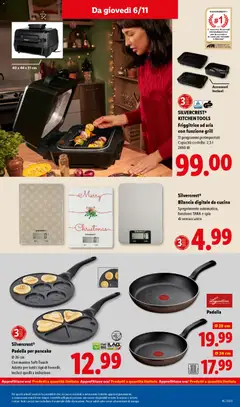 Anteprima del volantino SILVERCREST® KITCHEN TOOLS Friggitrice ad aria con funzione grill, 11 programmi preimpostati Capacità cestello: 2,5 l 2460 W valido a partire dal 03.11.2025 | Pagina: 47