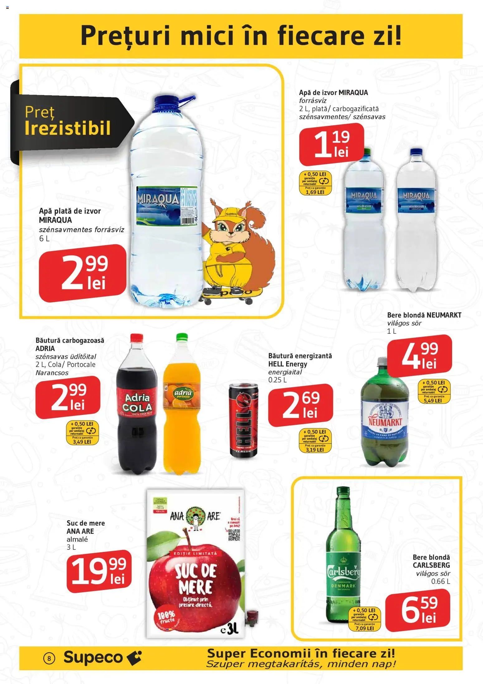 Noul catalog Supeco – valabil de la 13.11.2025 | Pagină: 8 | Produse: Mici, Amerikan servis, Portocale, Fructe