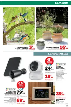  | Page: 29 | Produits: Station météo, Batterie, Caméra, Panneau solaire