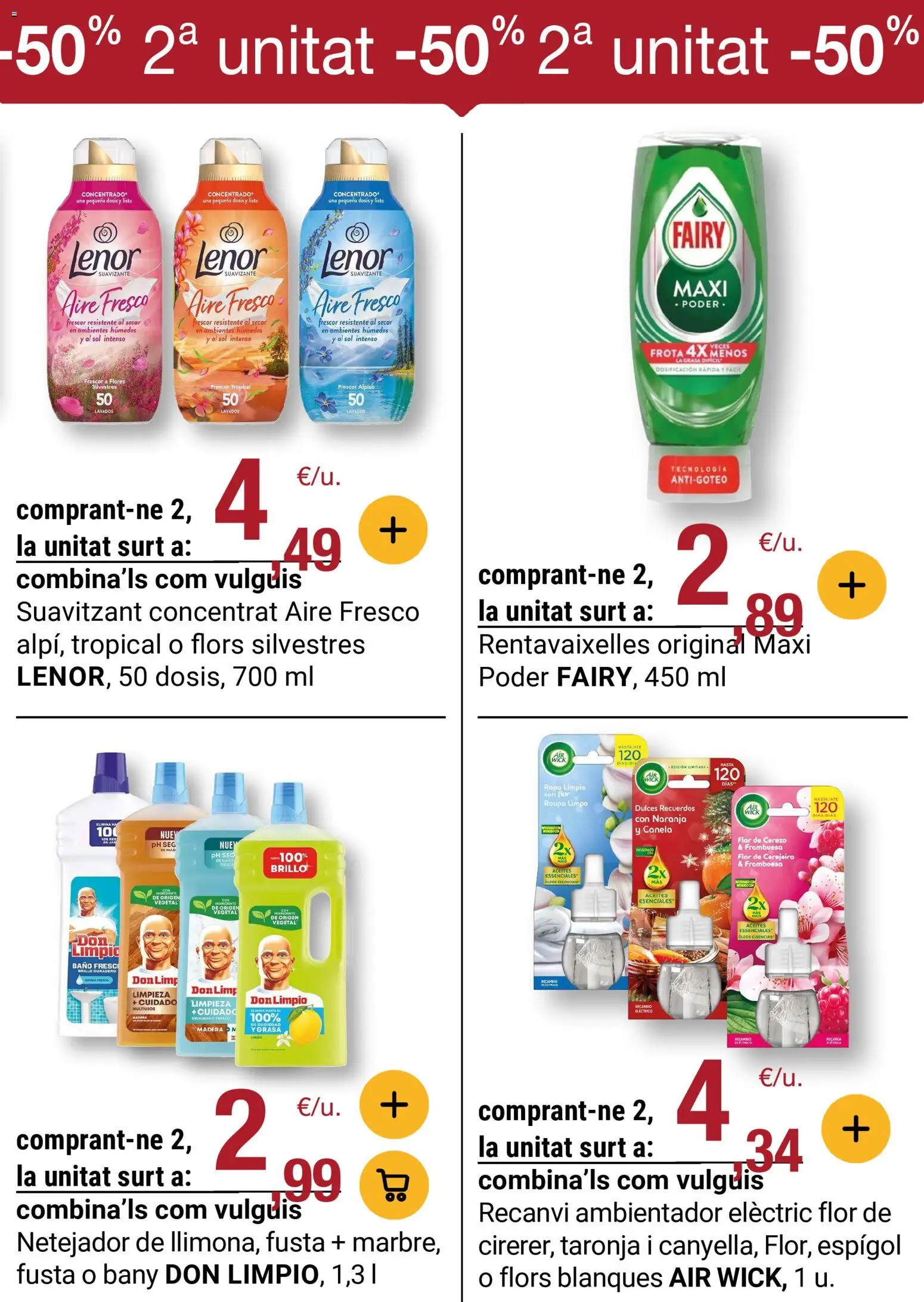 Bonpreu folleto │ válido desde el 04.11.2025 | Página: 34 | Productos: Κρεμάστρα, Suavizante, Baño