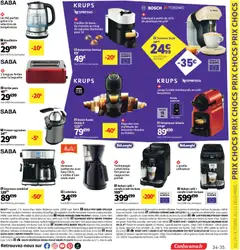 Conforama - Prévisualisation de Conforama catalogue valide à partir de 28.10.2025 | Page: 35 | Produits: Delonghi, Lait, Café, Livre