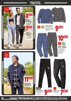 E.leclerc katalog │ velja od 27.08.2025 | Stran: 46 | Izdelki: Pajkice, Trenirka, Pulover, Hlace