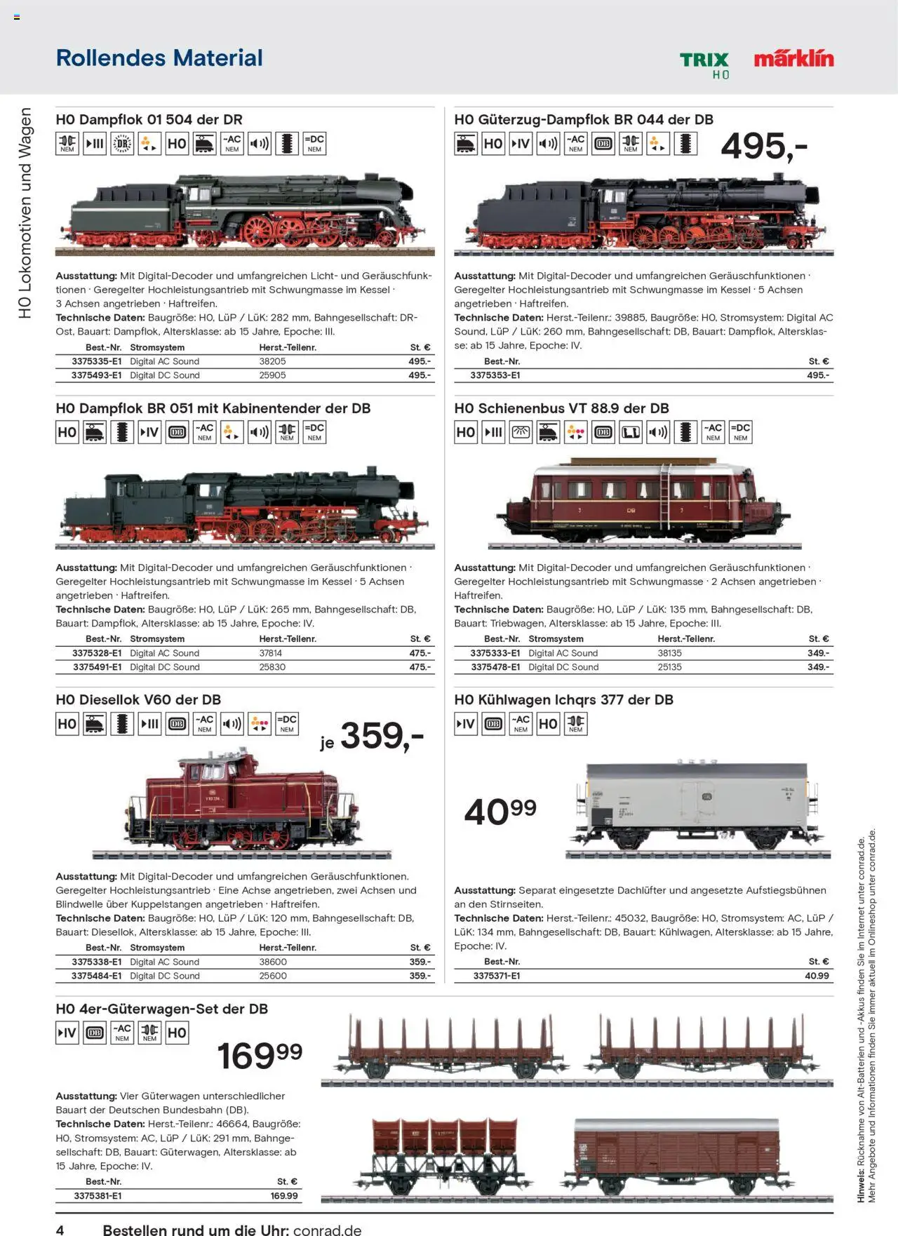 Conrad  Modellbahn Katalog - gültig ab dem 25.08.2025 | Seite: 6