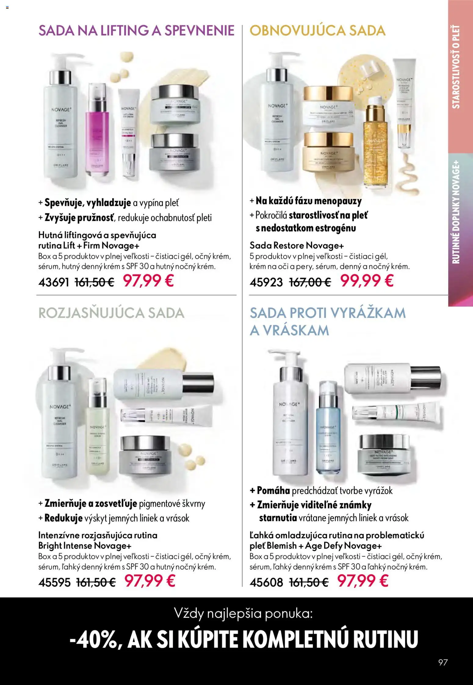 Nové Oriflame akcie – leták je platný od 27.05.2026 | Strana: 97 | Produkty: Krém